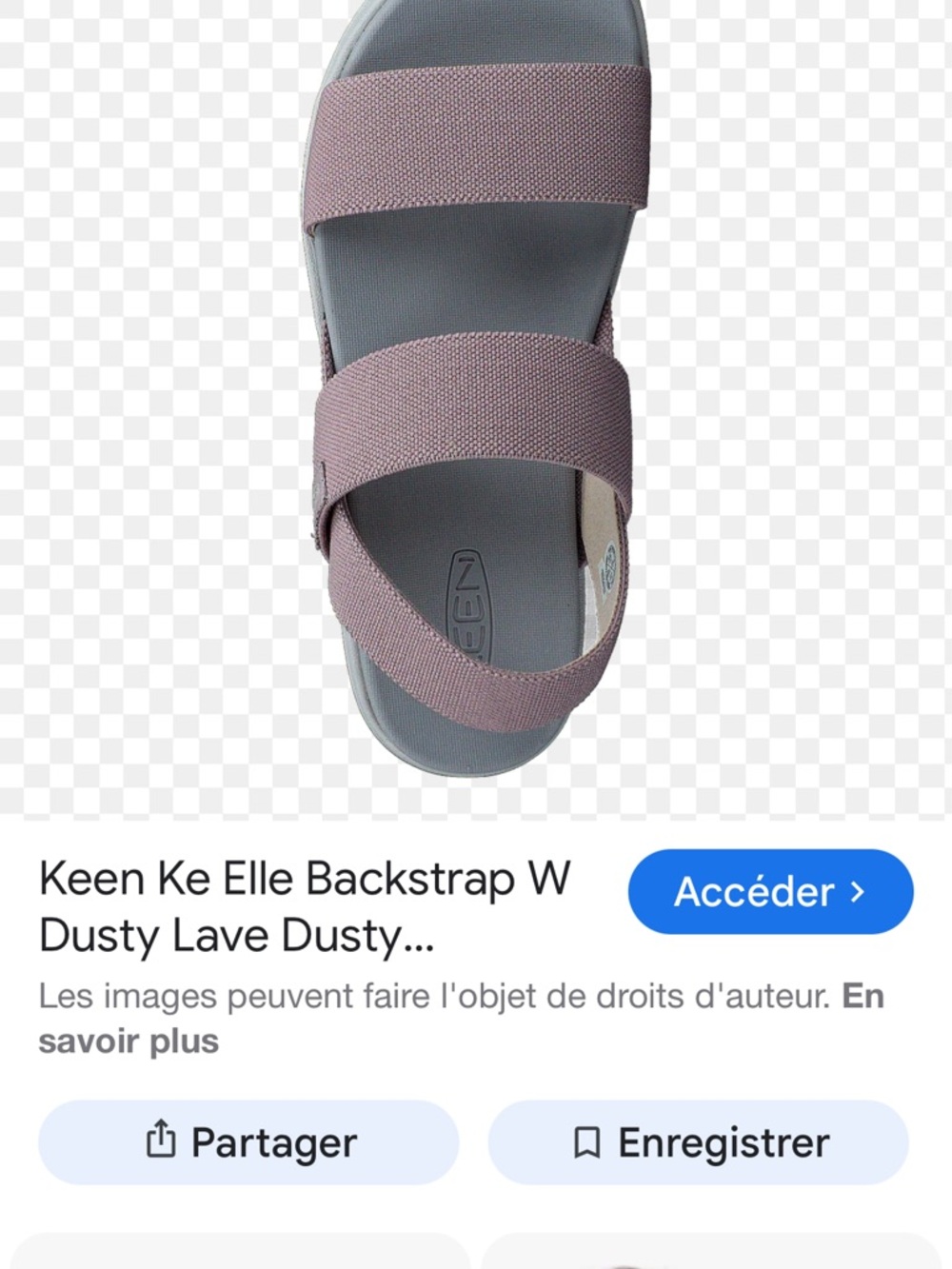 Keen Elle Lavender-Pink Dual Strap Backstrap Sandal